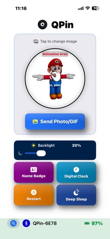 QPin Connect screenshot