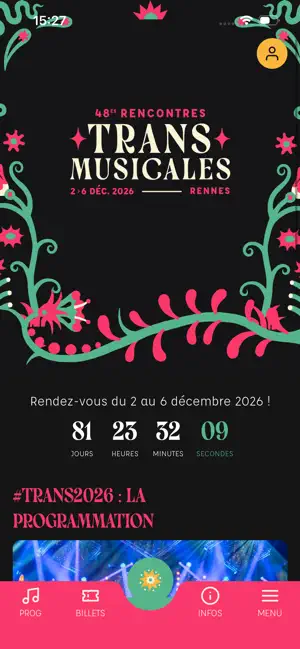 Trans Musicales 2026 screenshot 1