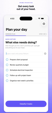 Prime Priorities: ABC Planner Screenshot 5 of 7