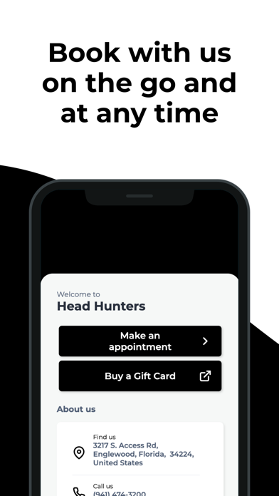 Screenshot #1 pour Head Hunters Salon & Spa