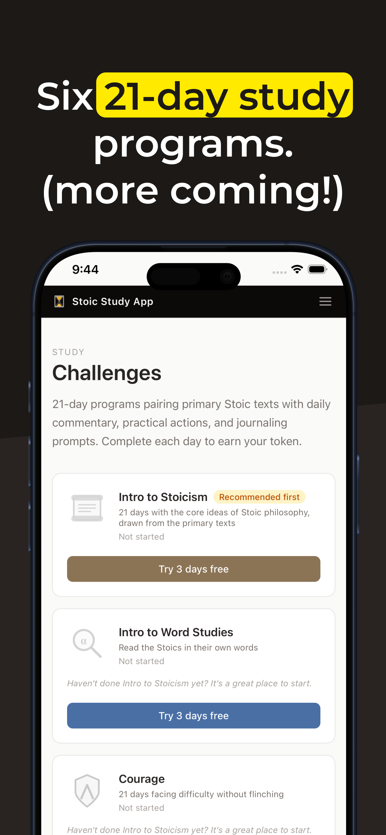 Stoic Study screenshot 4
