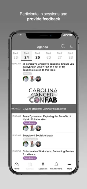 Carolina Cancer Confab screenshot 4