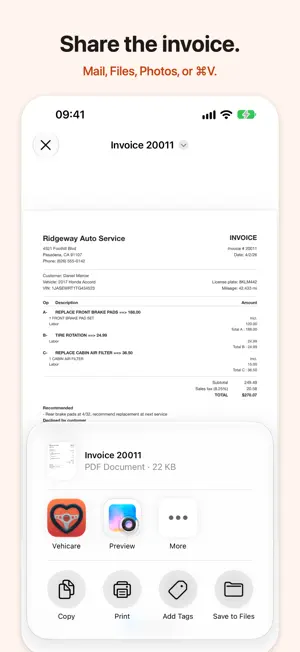 Vehicare: Car Maintenance Log screenshot 1