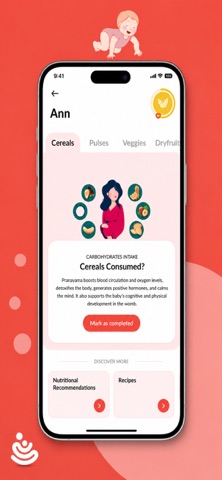 AADEE - Garbh Sanskar App iPhone screenshot
