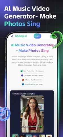 Gsong: AI Song Generator iPhone screenshot 4