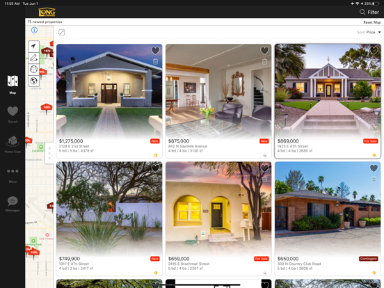 Long Realty AZ Home Search iPad screenshot 2 - Lifestyle app
