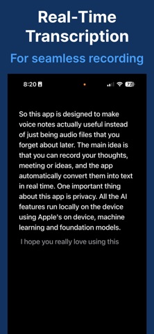 Voice Digest screenshot