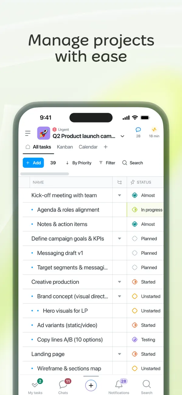 #2. Worksection Alpha (iOS) بواسطة: Valeriy Galyant