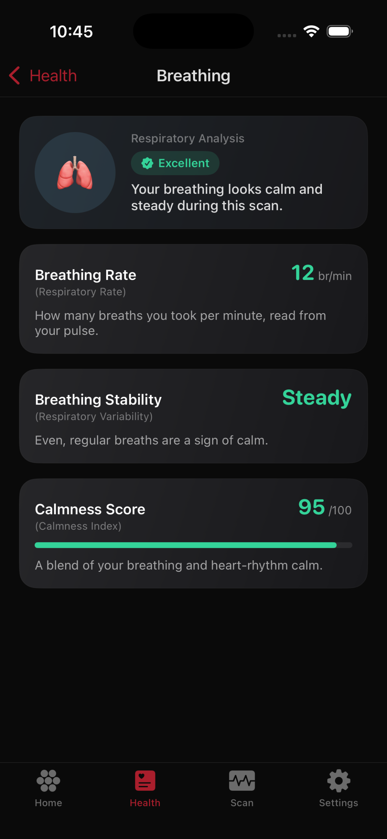 VitalView: Heart Quantified screenshot 3