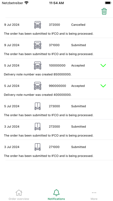 MyIFCO™ order app Screenshot