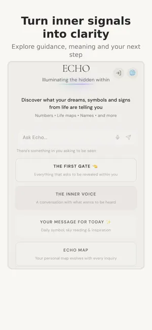 Echo - dreams, symbols, signs screenshot 2
