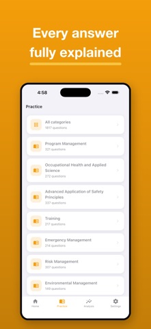 CSP Safety Pro Exam Prep Screenshot 3 of 6
