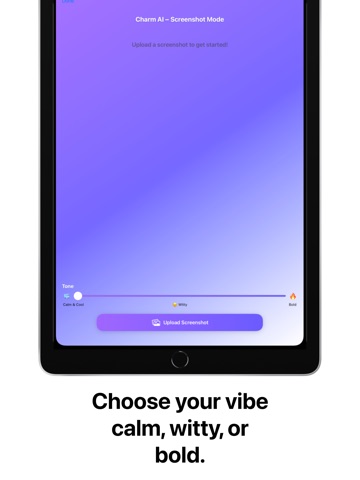 Rizy | AI Rizz Wingman iPad screenshot