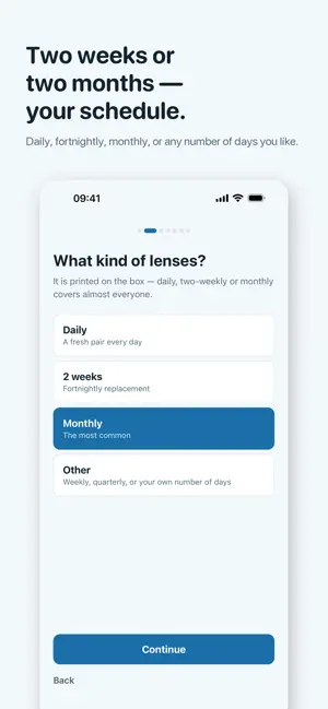 Contact Lens Reminder screenshot 1