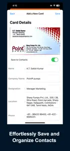 AI Business card scanner screenshot #6 for iPhone