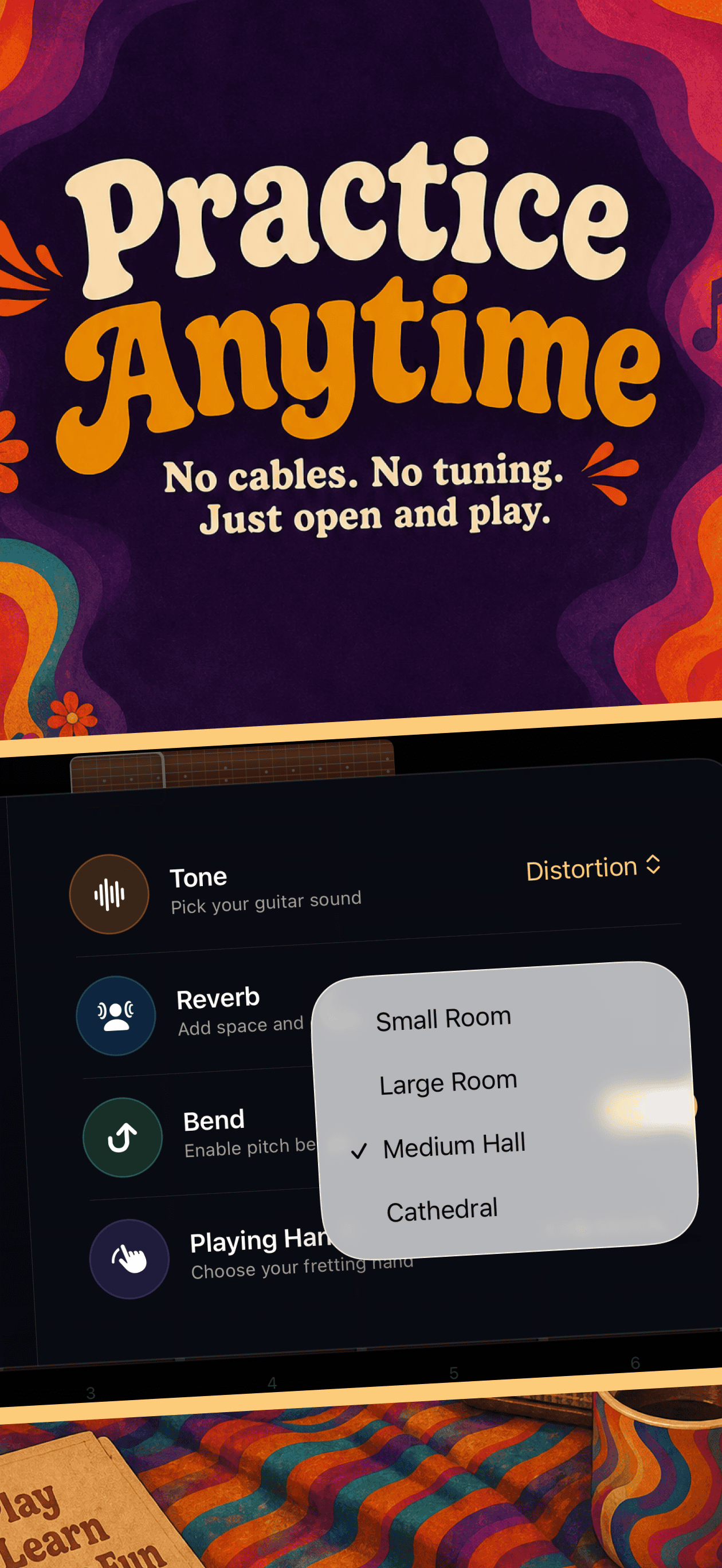 Pocket Guitar - Fretboard screenshot 6