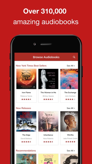 Audiobooks Now Audio Books Screenshot