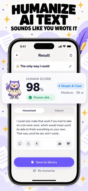 AI Humaniser: Rewrite AI Text screenshot 2