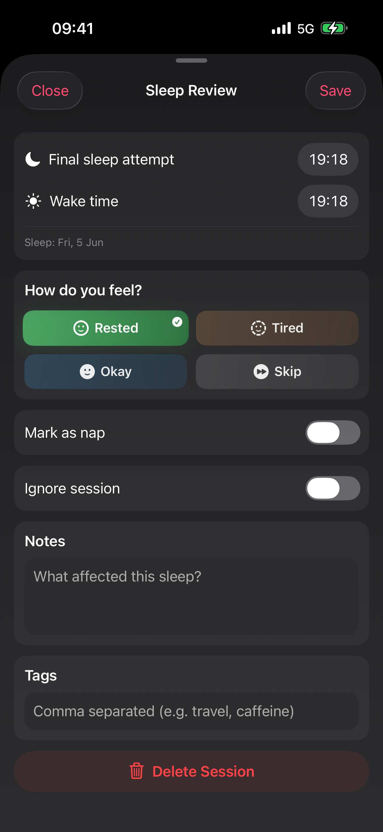 zZz Widgets: Sleep Tracker screenshot 3
