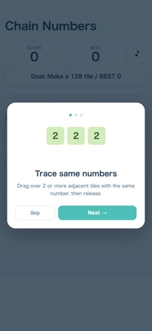 Chain Numbers - Puzzle screenshot