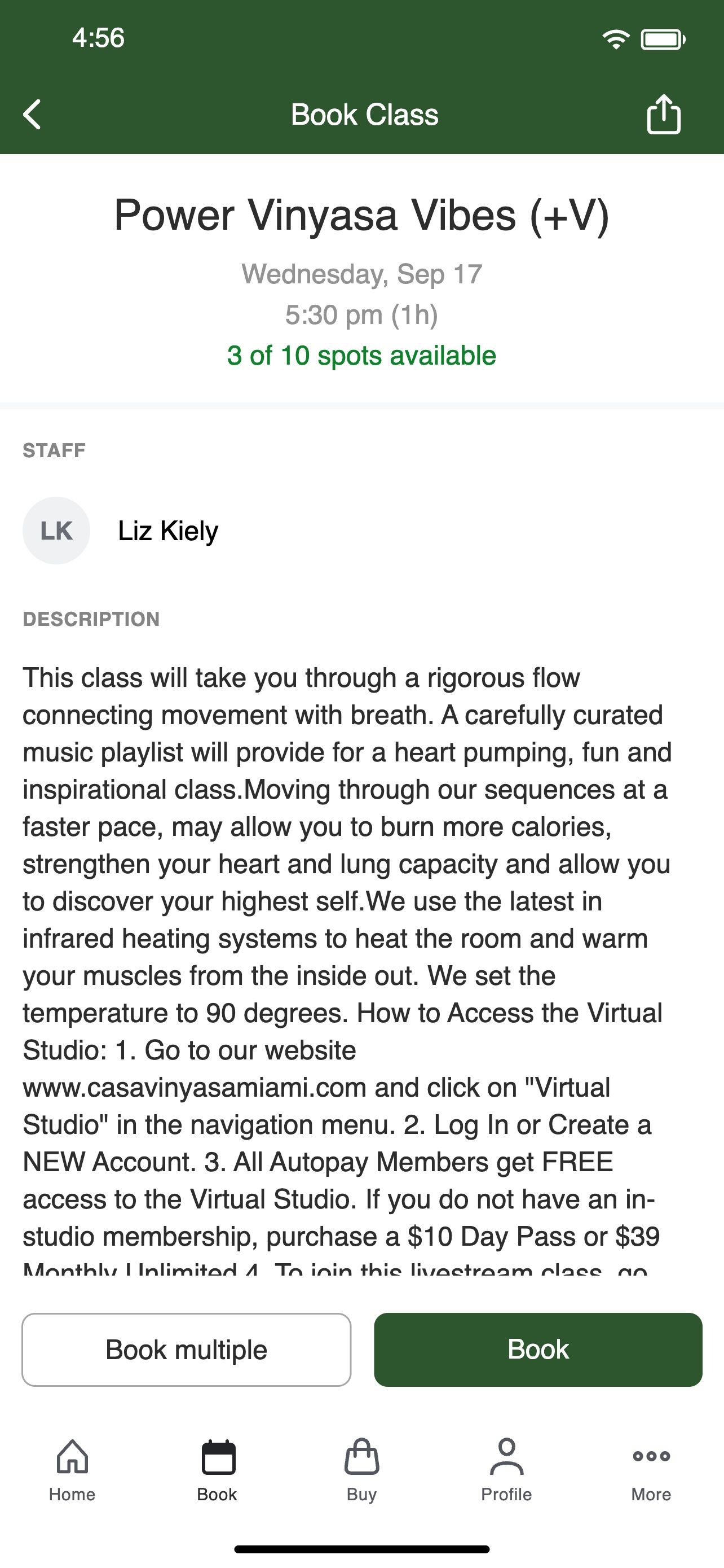 Casa Vinyasa screenshot 3