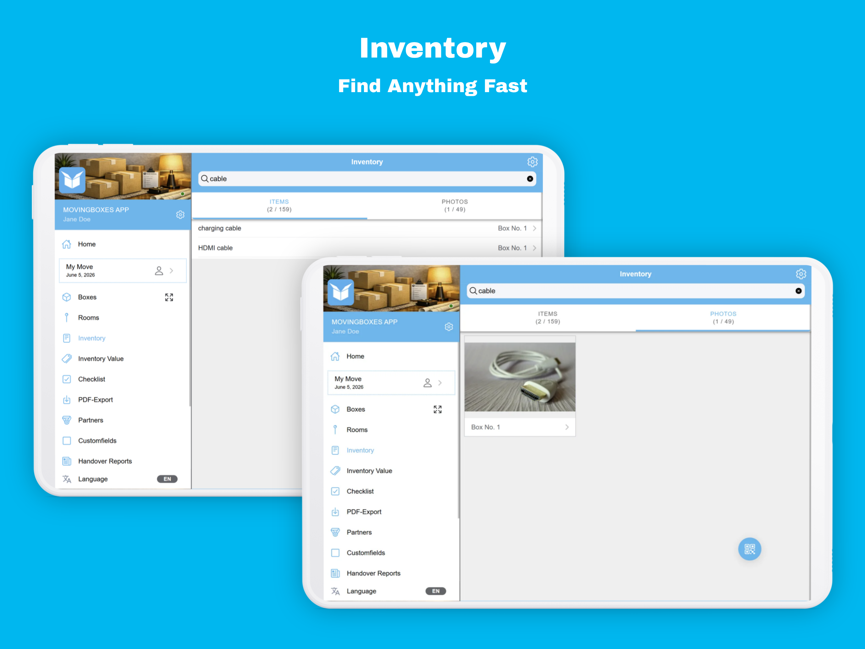 MOVINGBOXES & Home Inventory screenshot 13
