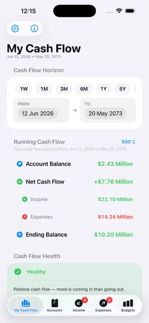 Cash Flow Max screenshot 1
