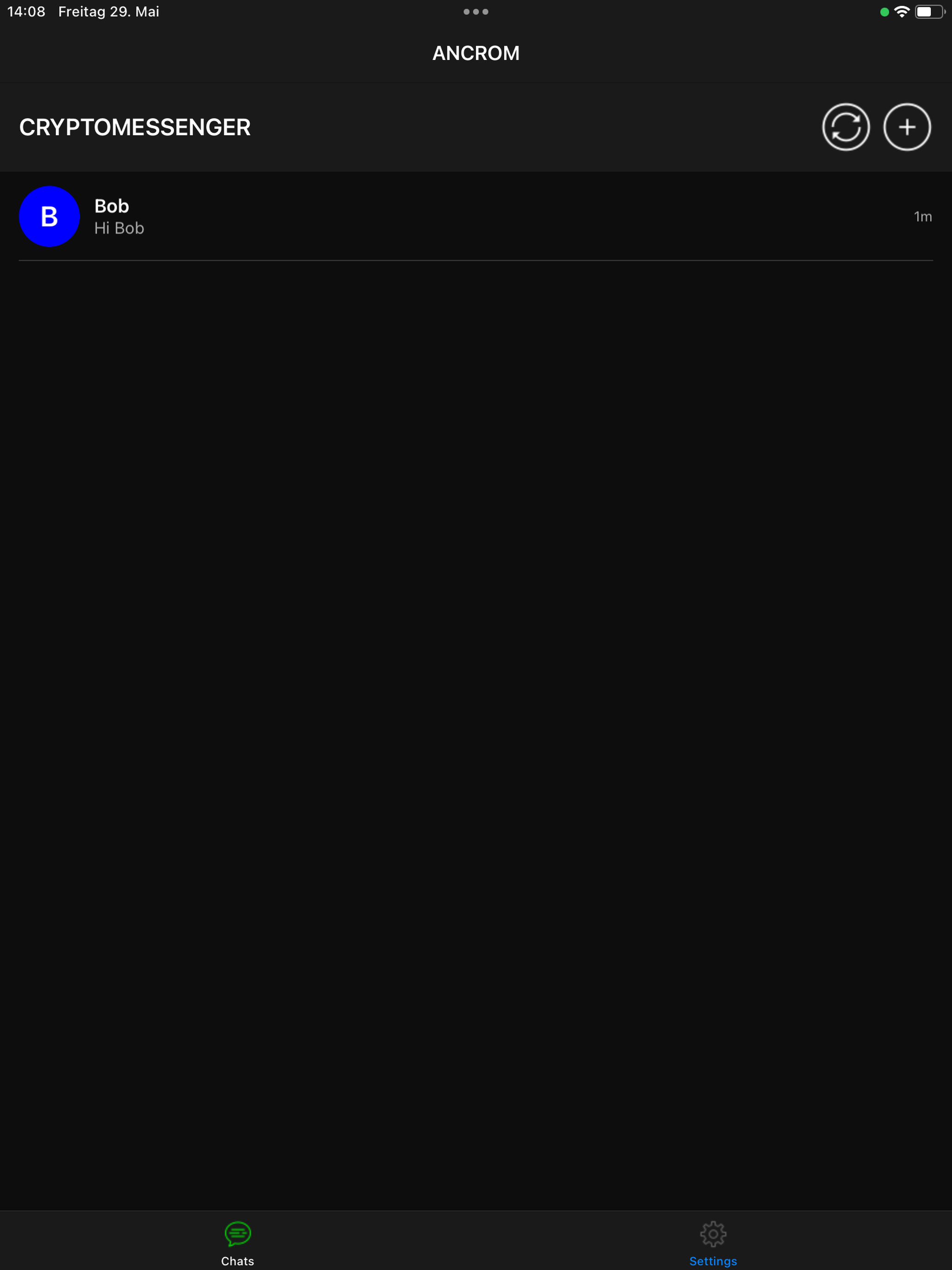 ANCROM - Secure Messenger