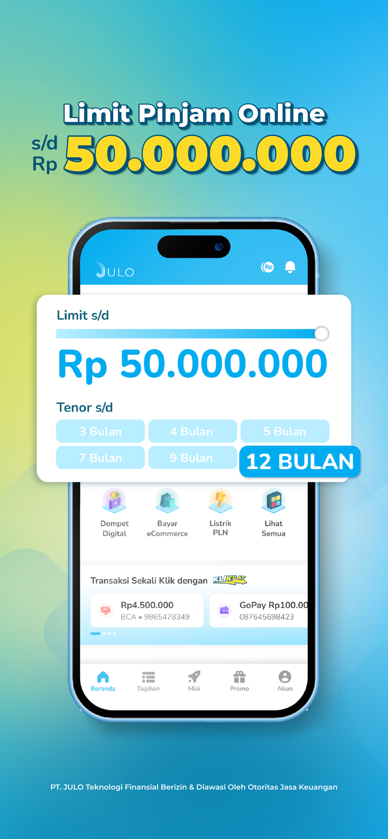 JULO: Kredit Online & Pinjaman