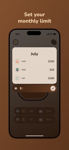 CoffeeCost: Expense Tracker Screenshot 2 of 4
