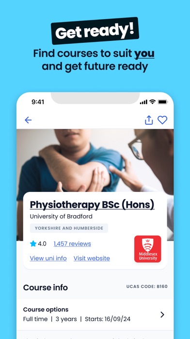 Screenshot #1 pour Whatuni: University Degrees UK