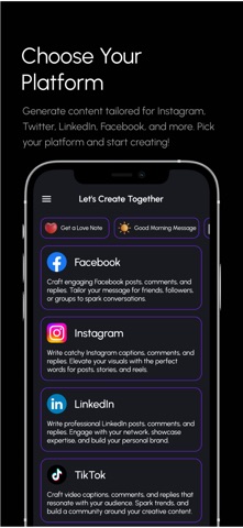 Socify AI - Content Creator screenshot