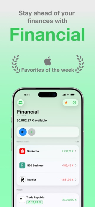 Financial - Manager & Tracker Screenshot 1 of 8
