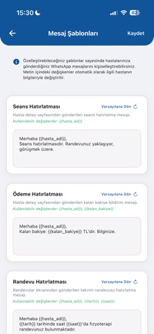 Fizyo Asistan Screenshot 3 of 10