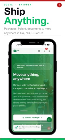 LogiX Smart Logistics Screenshot 1 of 9