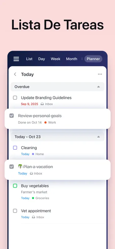 Calendario: Mi Agenda y Tareas screenshot 5 of 10