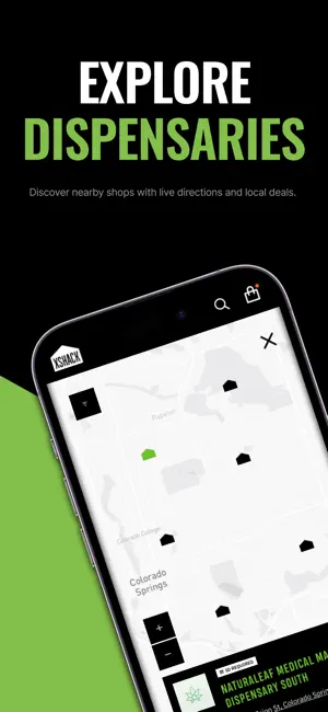 XShack - Dispensary & Strains screenshot 1