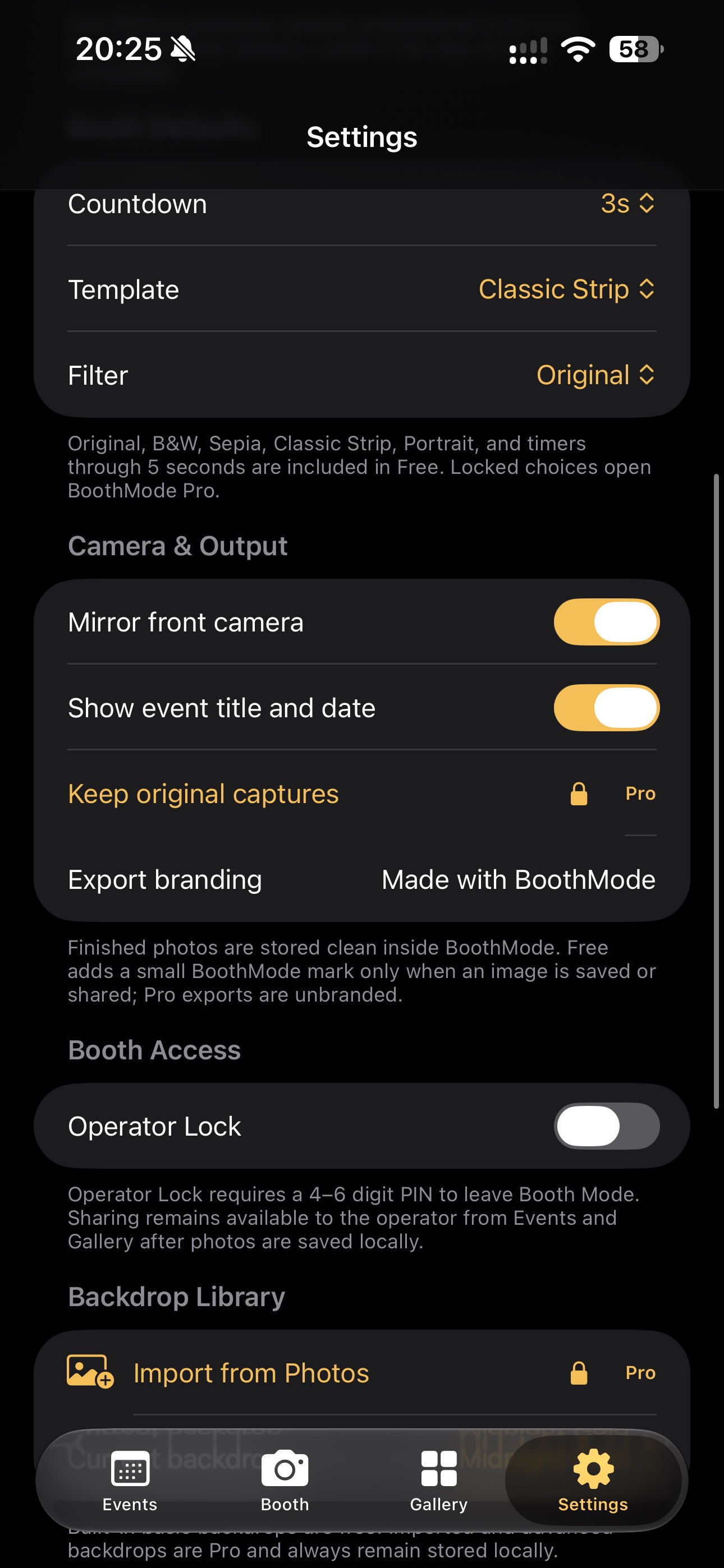Screenshot 5 of BoothMode