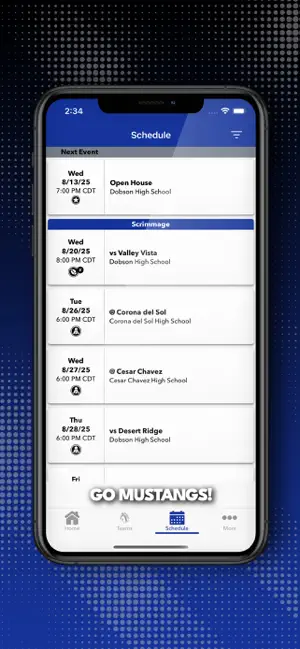 Dobson Mustangs screenshot 3