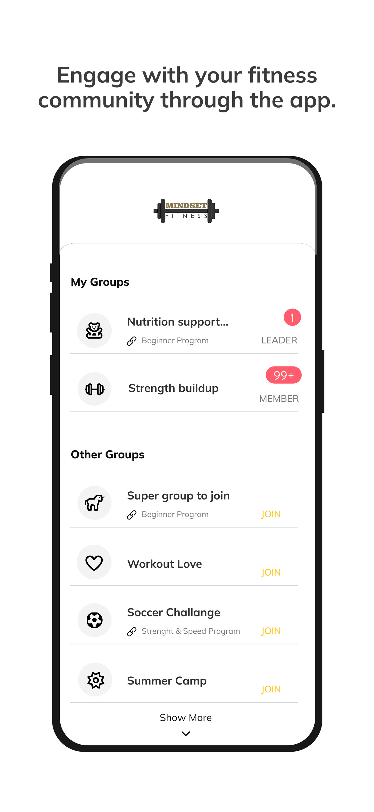 Mindset Fitness Mobile screenshot 7