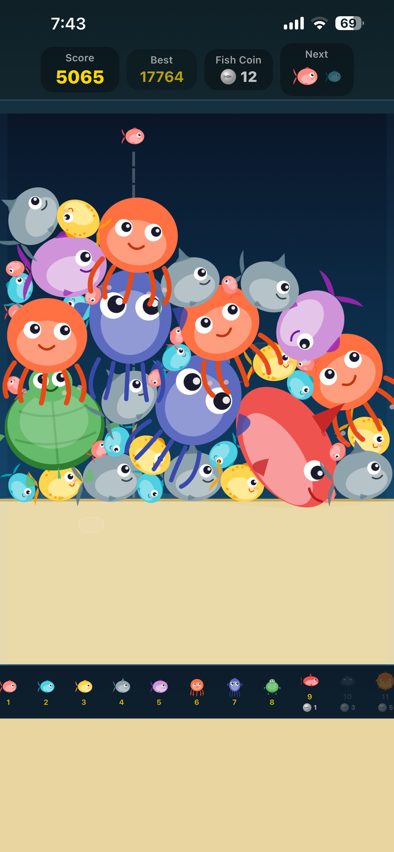 Squishy Fish Merge screenshot 3