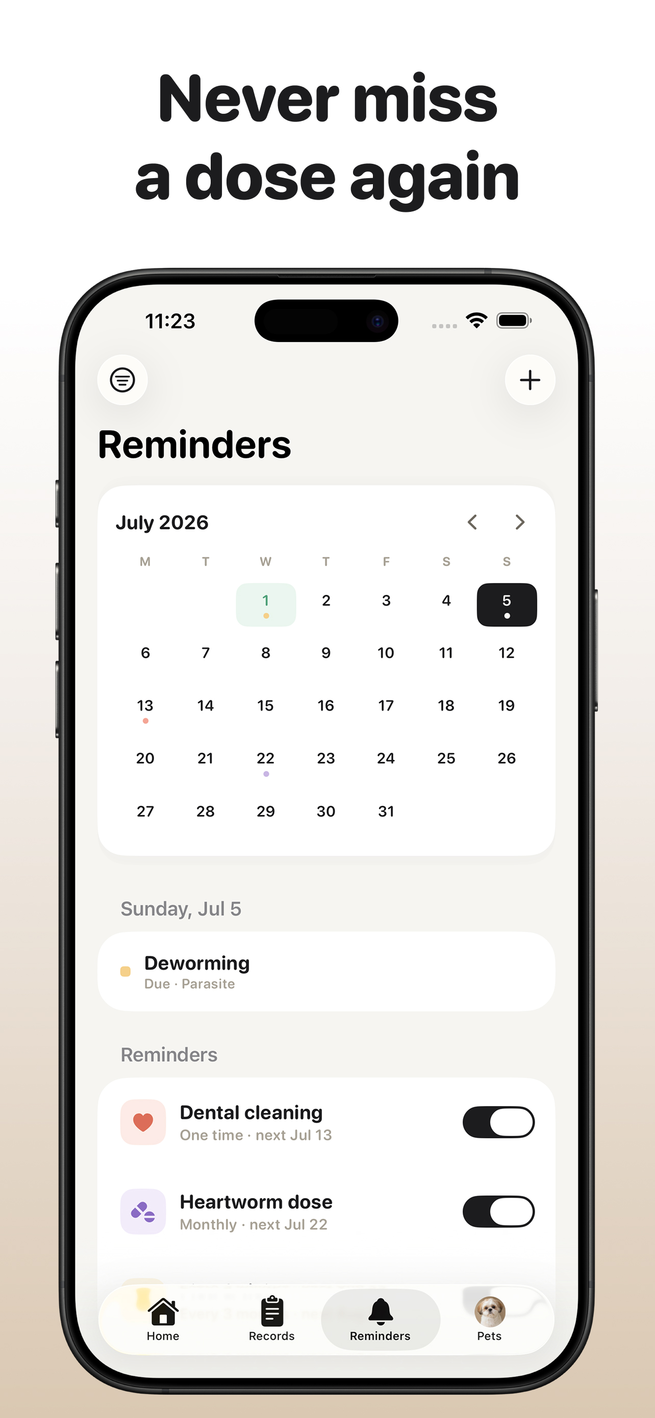PetCard: Pet Health Tracker screenshot 3