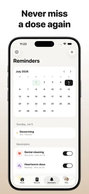 PetCard: Pet Health Tracker screenshot 3