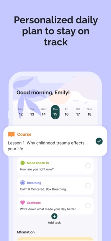 Selfony: Self-Care Companion screenshot