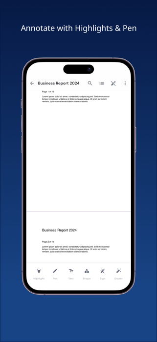 Reader & Editor - PDFReader Screenshot 2 of 4