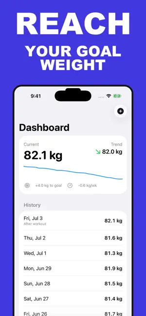 Body Weight Tracker & BMI screenshot 2