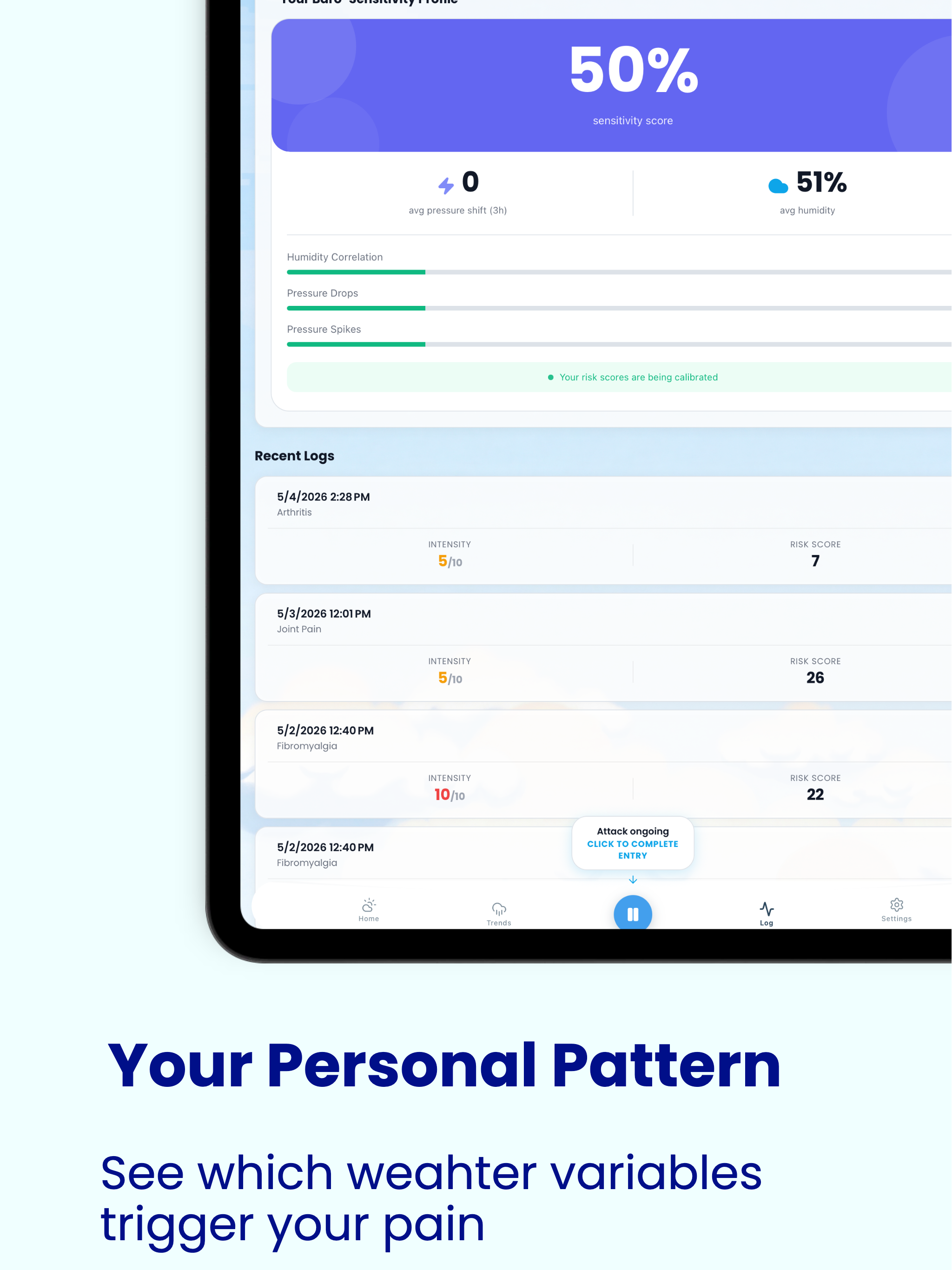 BaroBuddy: Barometric Pressure