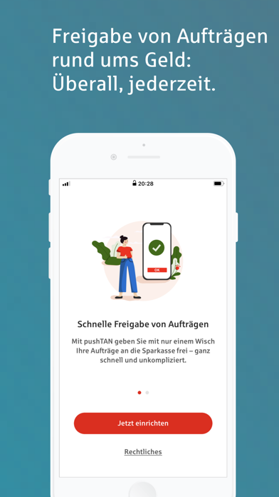 S-pushTAN für iPhone und iPad Screenshot