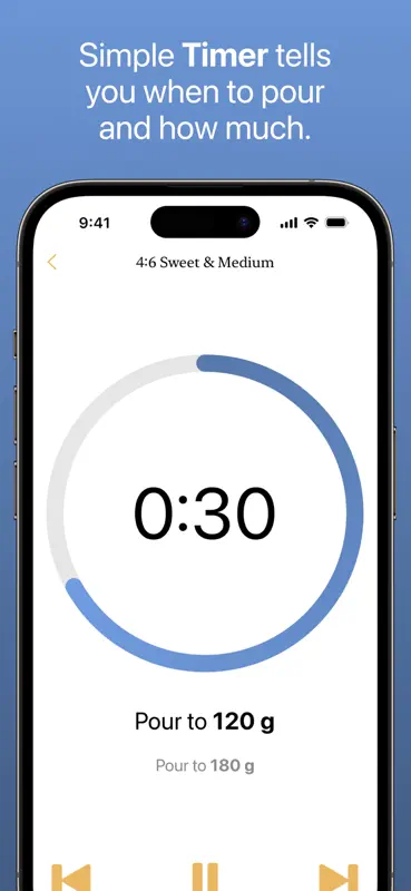 FourSix Coffee Timer screenshot 2 of 5