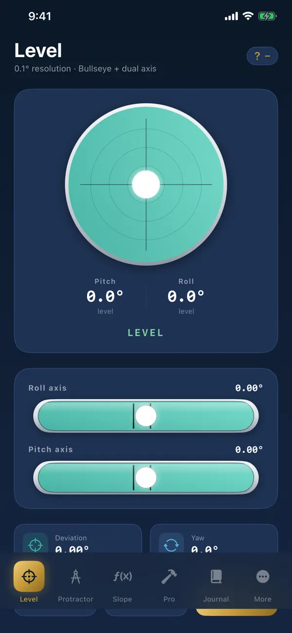 Screenshot #1 pour Plumbline Studio